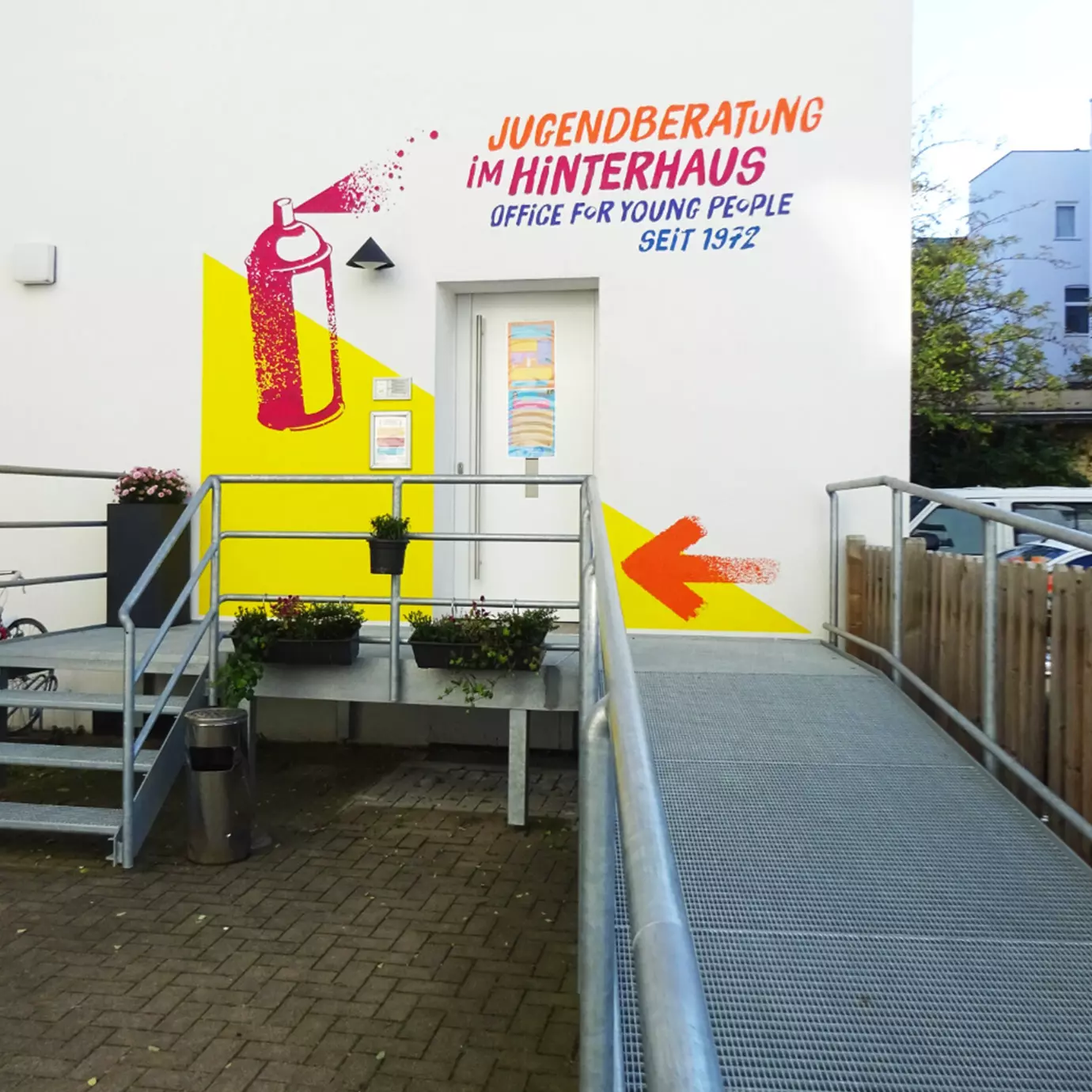 Barrierefreier Eingang